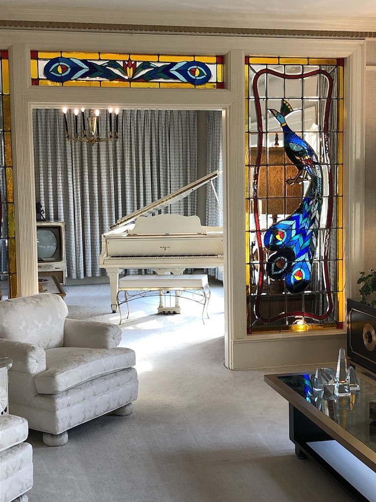 Living room at Graceland